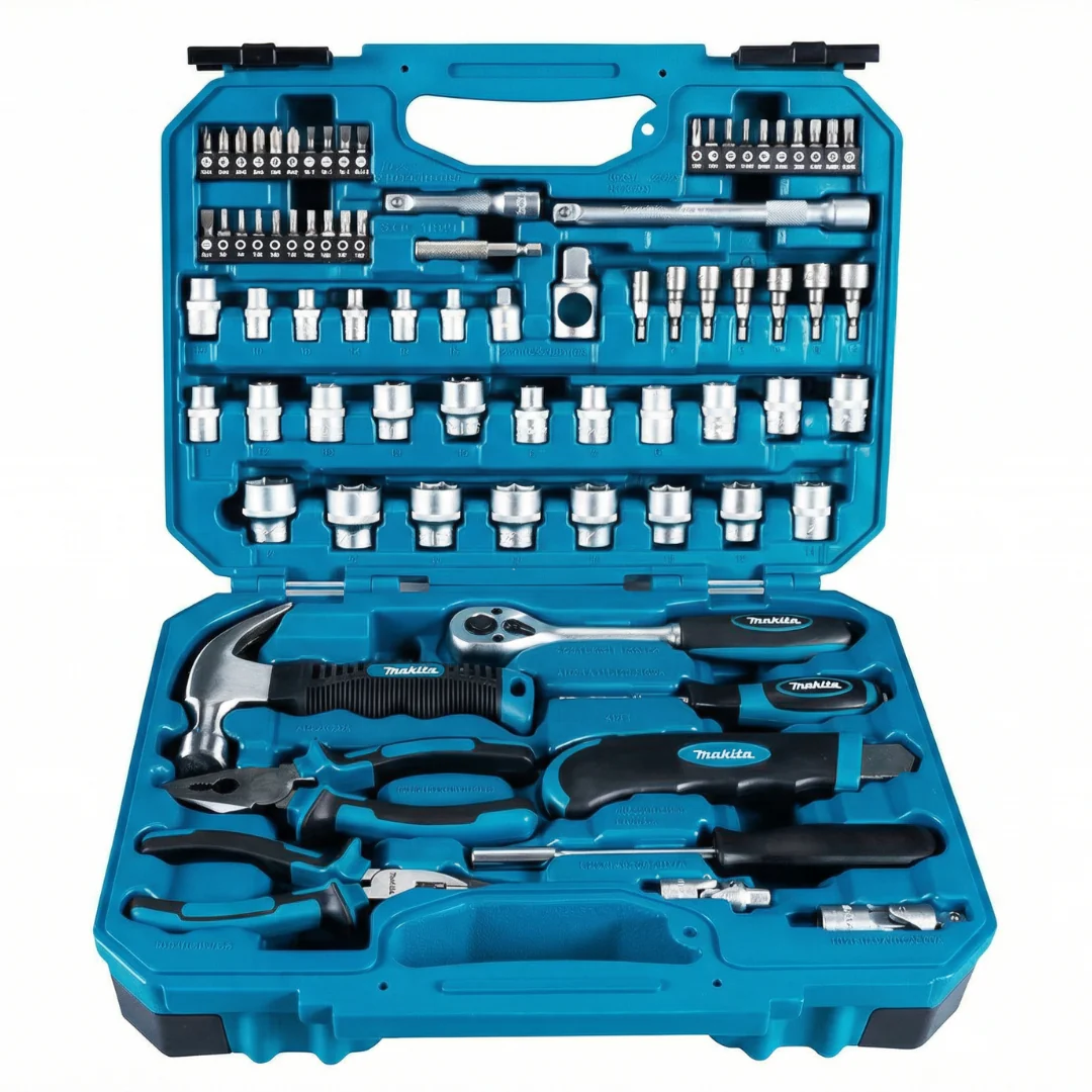 Set di Strumenti e Accessori E-10899 da 76 Pezzi