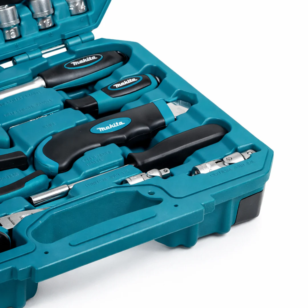 Set di Strumenti e Accessori E-10899 da 76 Pezzi