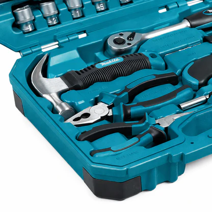 Set di Strumenti e Accessori E-10899 da 76 Pezzi