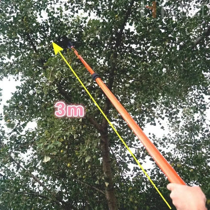 Abbacchiatore per Olive a Batteria, Scuotitore Elettrico Telescopico con Batteria 12V 400W