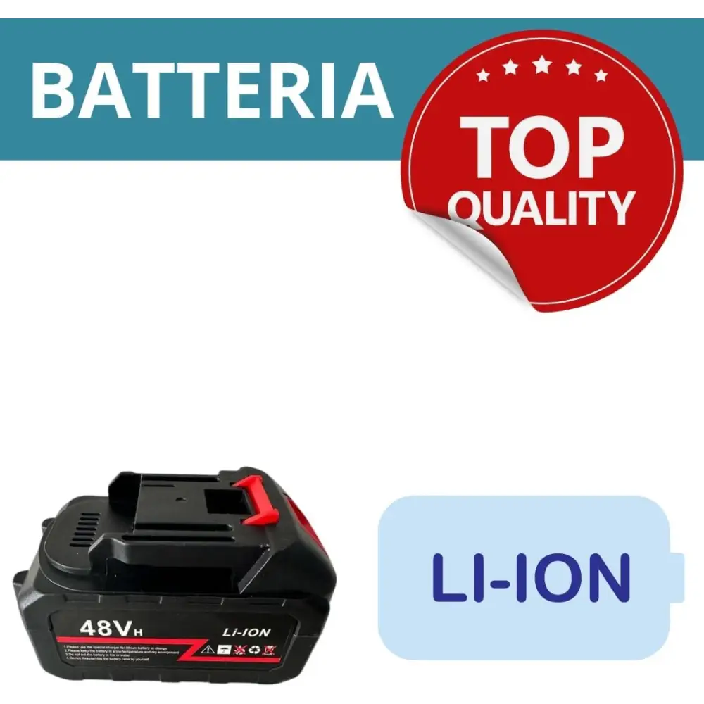 Batteria Sostitutiva per Kit 4 in 1, Batteria Compatibile con Tasselatore, Trapano