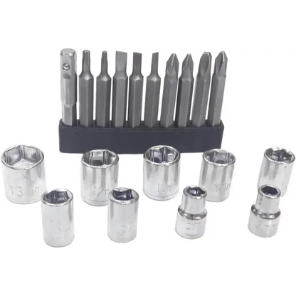 Cassetta Attrezzi Completa, Attrezzi da Lavoro 126 Pezzi Piu Trapano Avviatore.