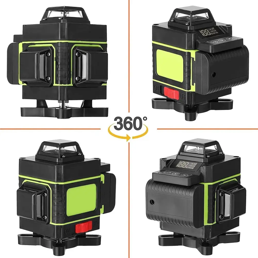 Livella laser Autolivellante 360° 4D, Laser 16
