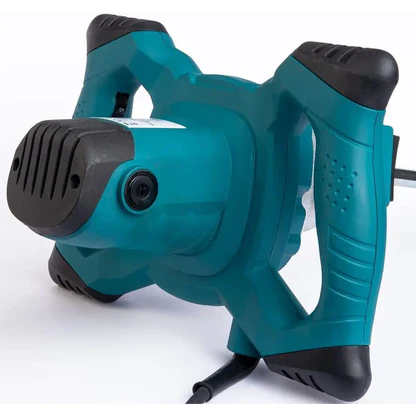 Miscelatore per Malta e Cemento 1600W con 6 Velocità e Attacco M14 + Livella Laser 4D a 16 Linee con Raggio Verde Autolivellante, Kit Professionale 2 in 1.