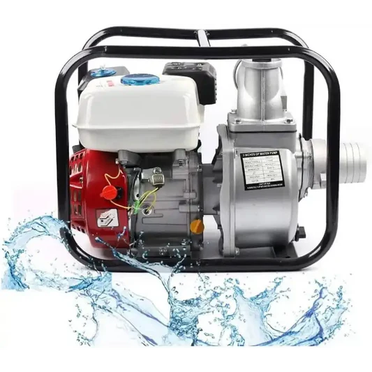 Motopompa a Scoppio Autoadescante, Motore Benzina 4 Tempi