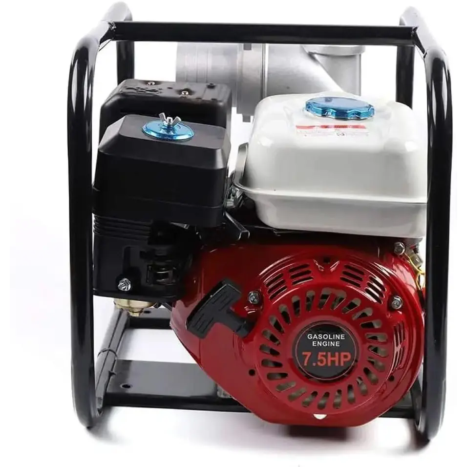 Motopompa a Scoppio Autoadescante, Motore Benzina 4 Tempi