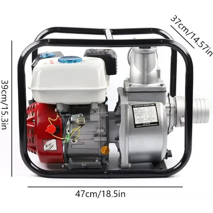 Motopompa a Scoppio Autoadescante, Motore Benzina 4 Tempi