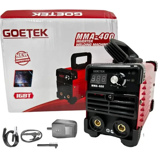 Saldatrice Inverter Mini MMA 400A Ultra Compatta | IGBT DC, VRD, Display LED