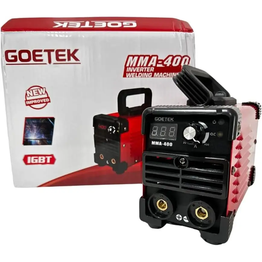 Saldatrice Inverter Mini MMA 400A Ultra Compatta | IGBT DC, VRD, Display LED